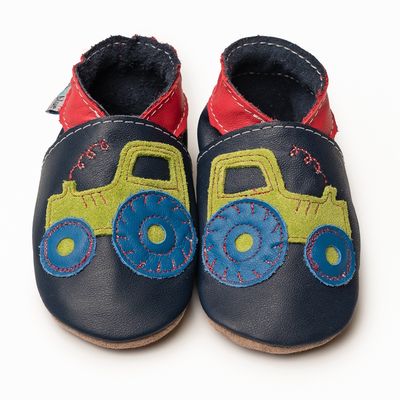 Tractor Navy/Green Shoes