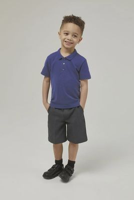 Kestral Junior Polo Shirt - Royal Blue