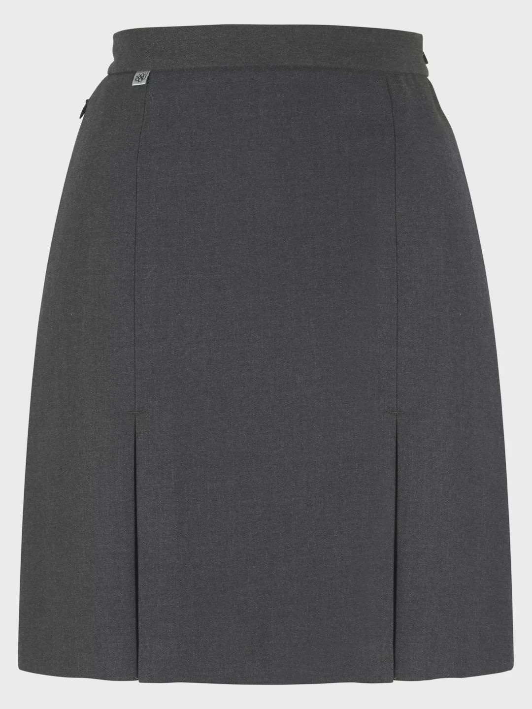 Senior Inverted Pleats Skirt - Grey, Size: 29W/18L, Style: 93932/04