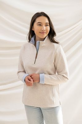 Shore Jersey Half Zip Sweatshirt