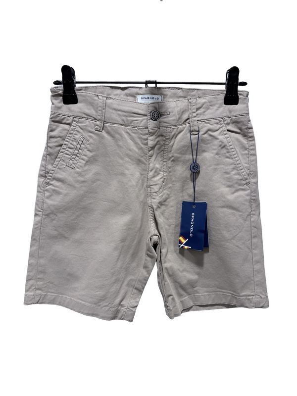 Boy's Chino Shorts - Stone