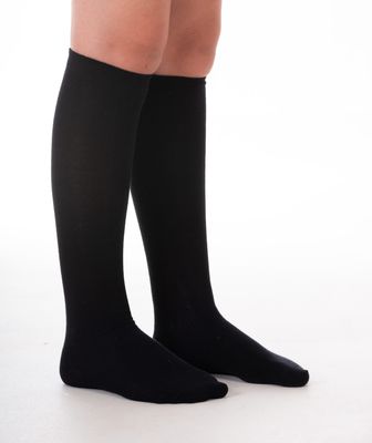 Graduate Junior 2 Pack Knee High Socks - Black