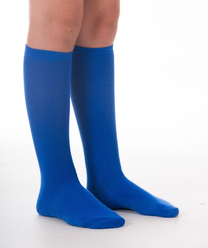 Graduate Junior 2 Pack Knee High Socks - Royal
