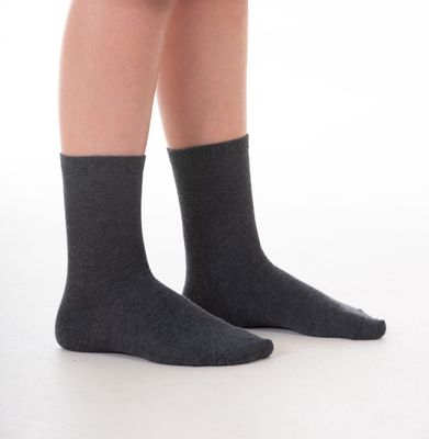 Award Senior 5 Pack Short Socks | Charcoal
