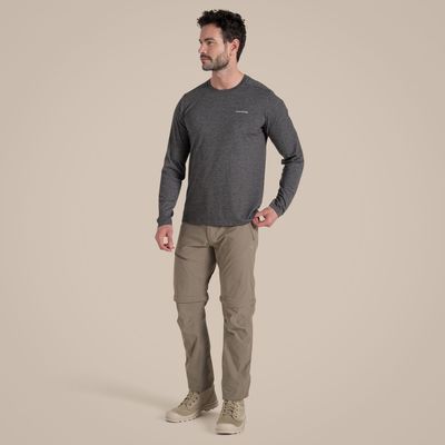 Men's NosiLife Pro Convertible Trouser III | Pebble