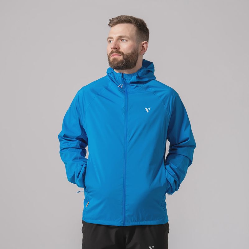 Ultralite Men's Performance Running Jacket - Blue