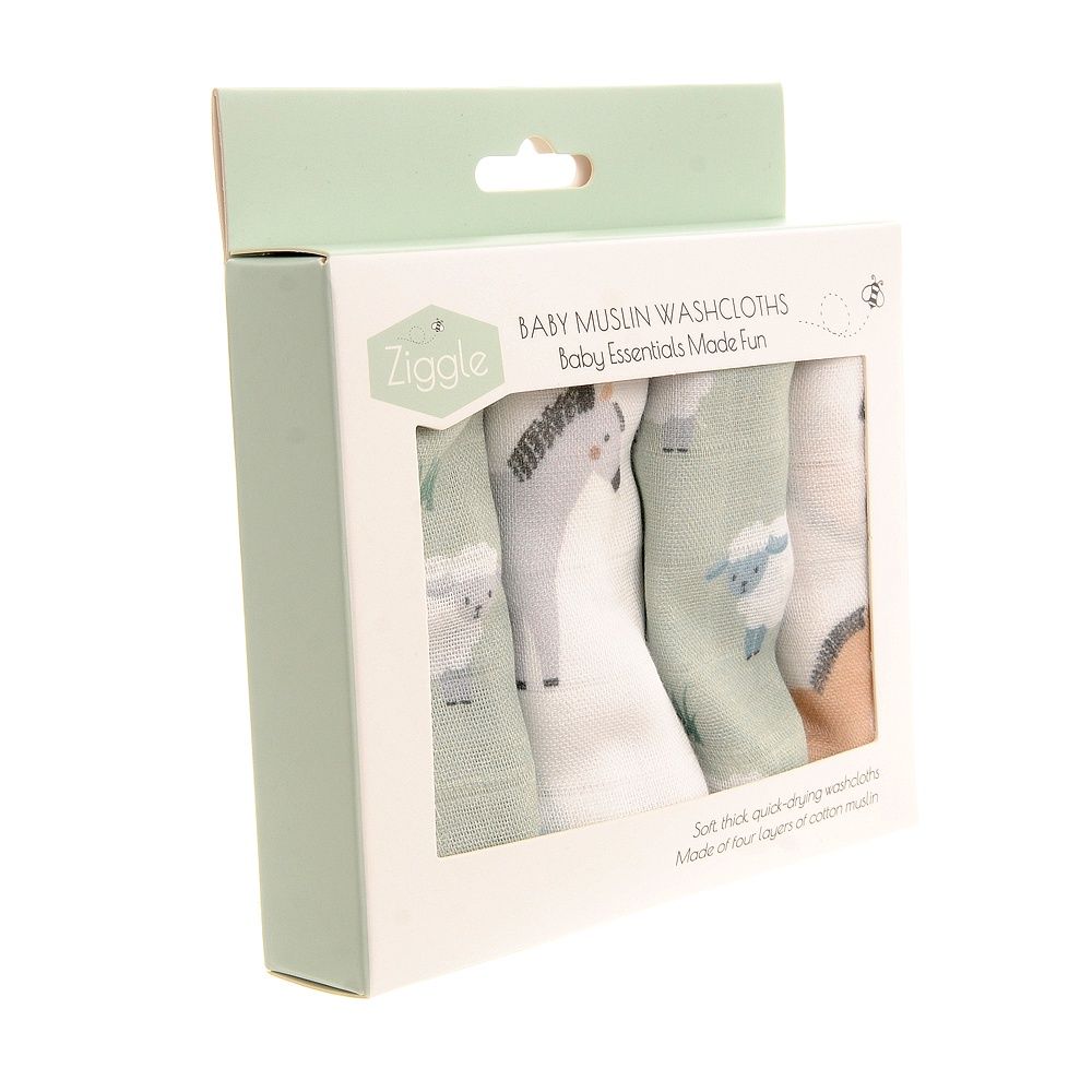 Country Life Washcloth Set MUS6277