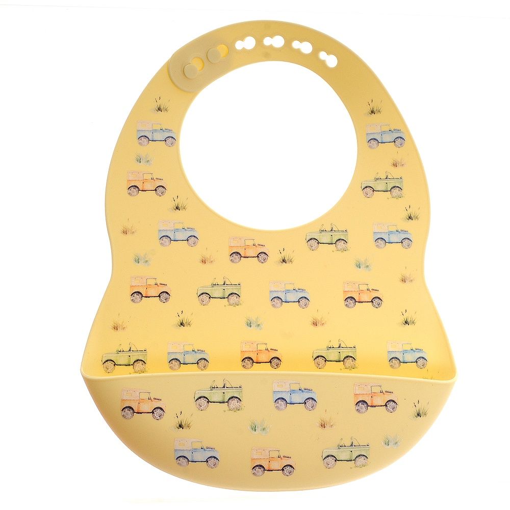 Farm Vehicles Silicone Catch It Bib SIL6406