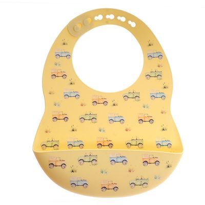 Farm Vehicles Silicone Catch It Bib SIL6406