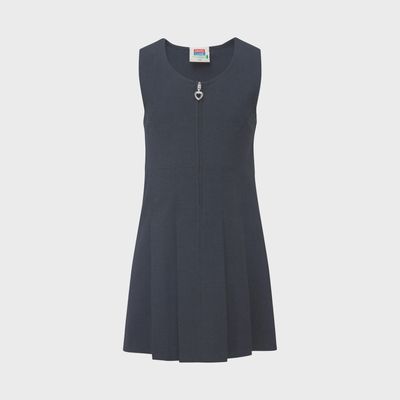 Girls Junior Pinafore Dress | Grey