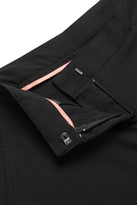 Girls Senior Slim Fit Trouser with Pockets | Black