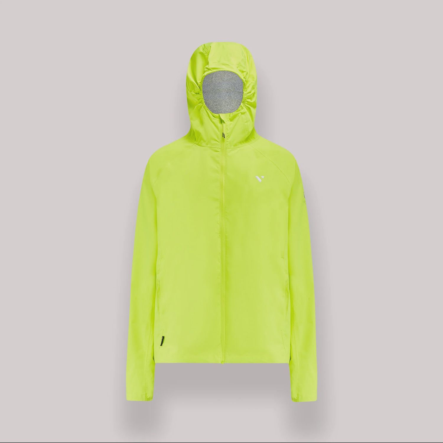 Ultralite Women's Performance Running Jacket - Neon Yellow, Size: 10