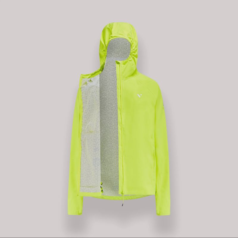 Ultralite Women's Performance Running Jacket - Neon Yellow