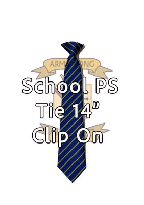 The Armstrong PS 14" Clip On Tie