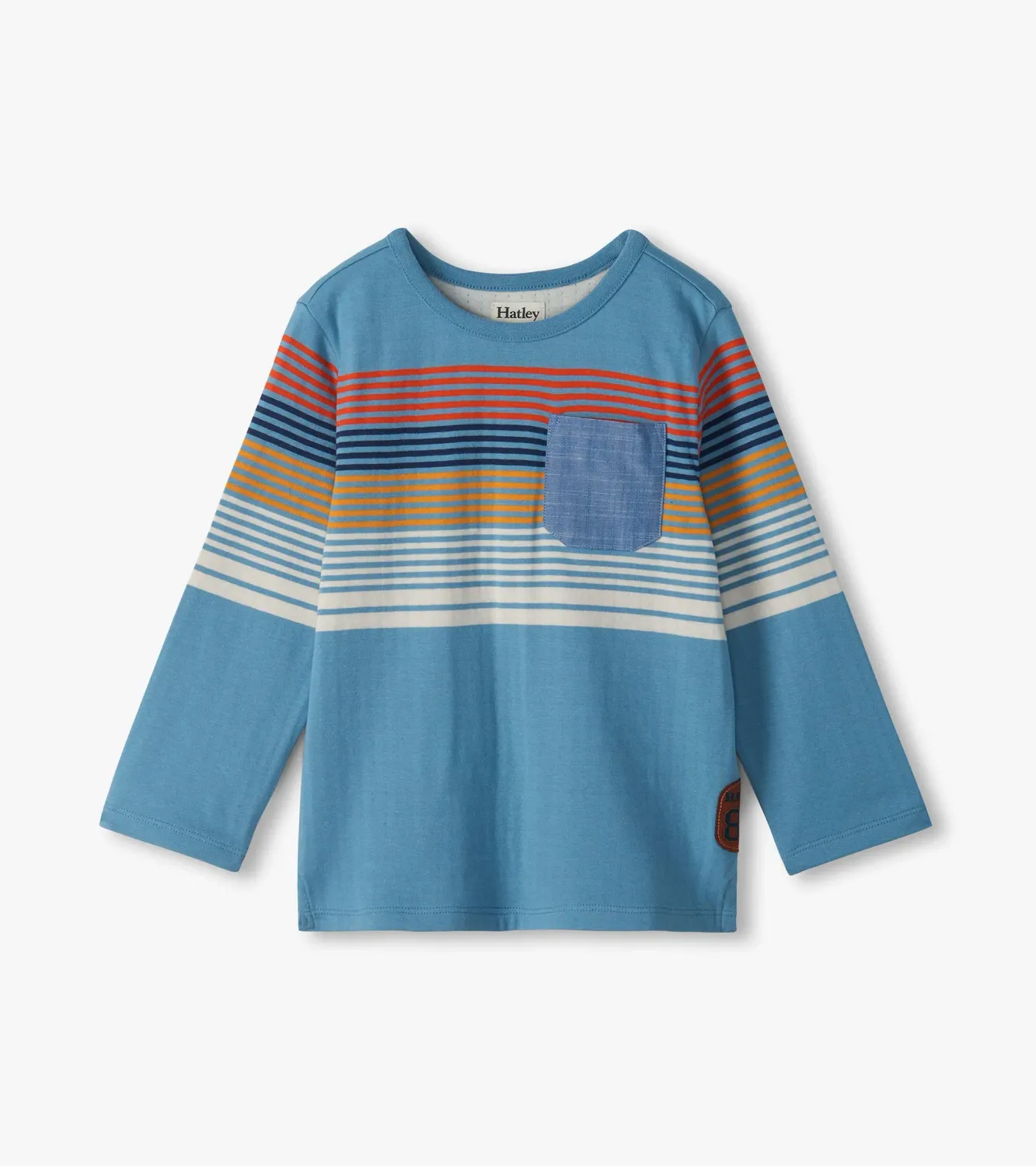 Boys Blue Shadow Layering TOP, Size: 4Y, Style: F26CBK2116