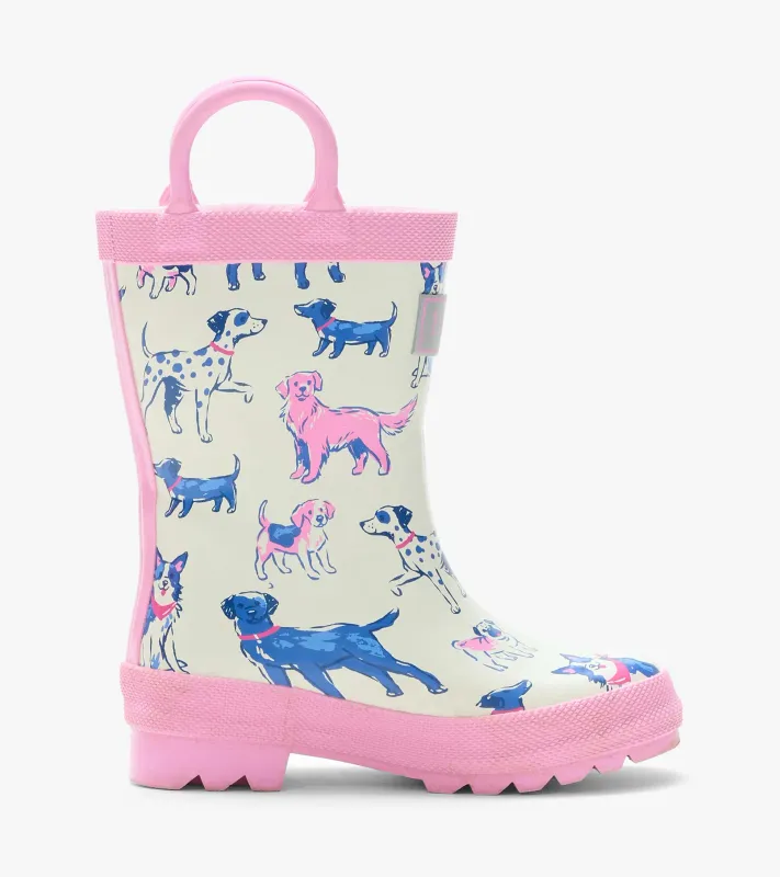 Toddler Girls Little Pups Wellies