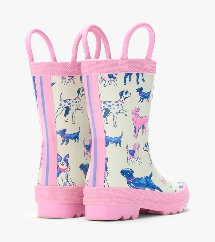 Toddler Girls Little Pups Wellies