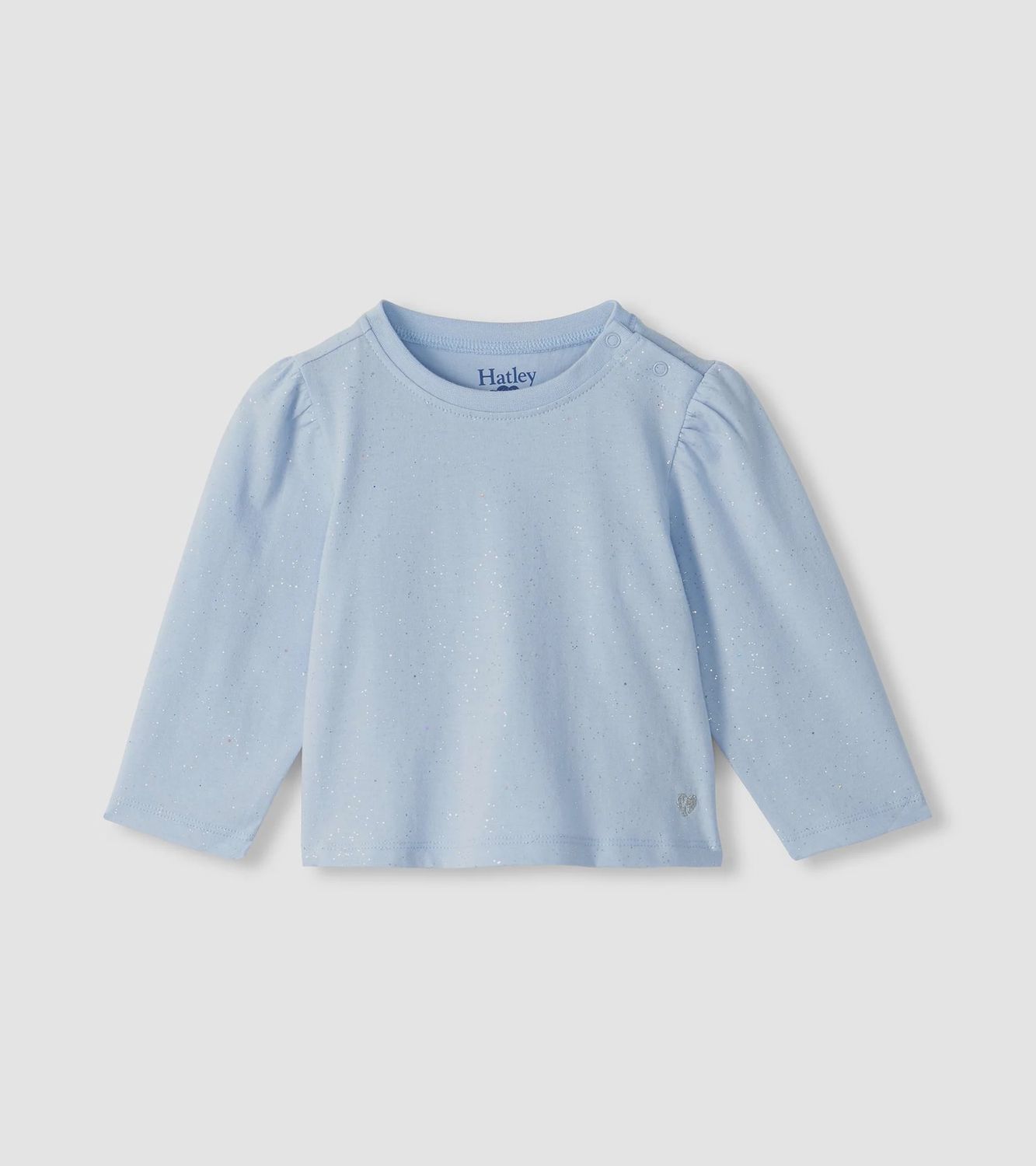 Baby &amp; Toddler Girls Blue Hot Melt Basic Top, Size: 6-9M, Style: F26KBT1607