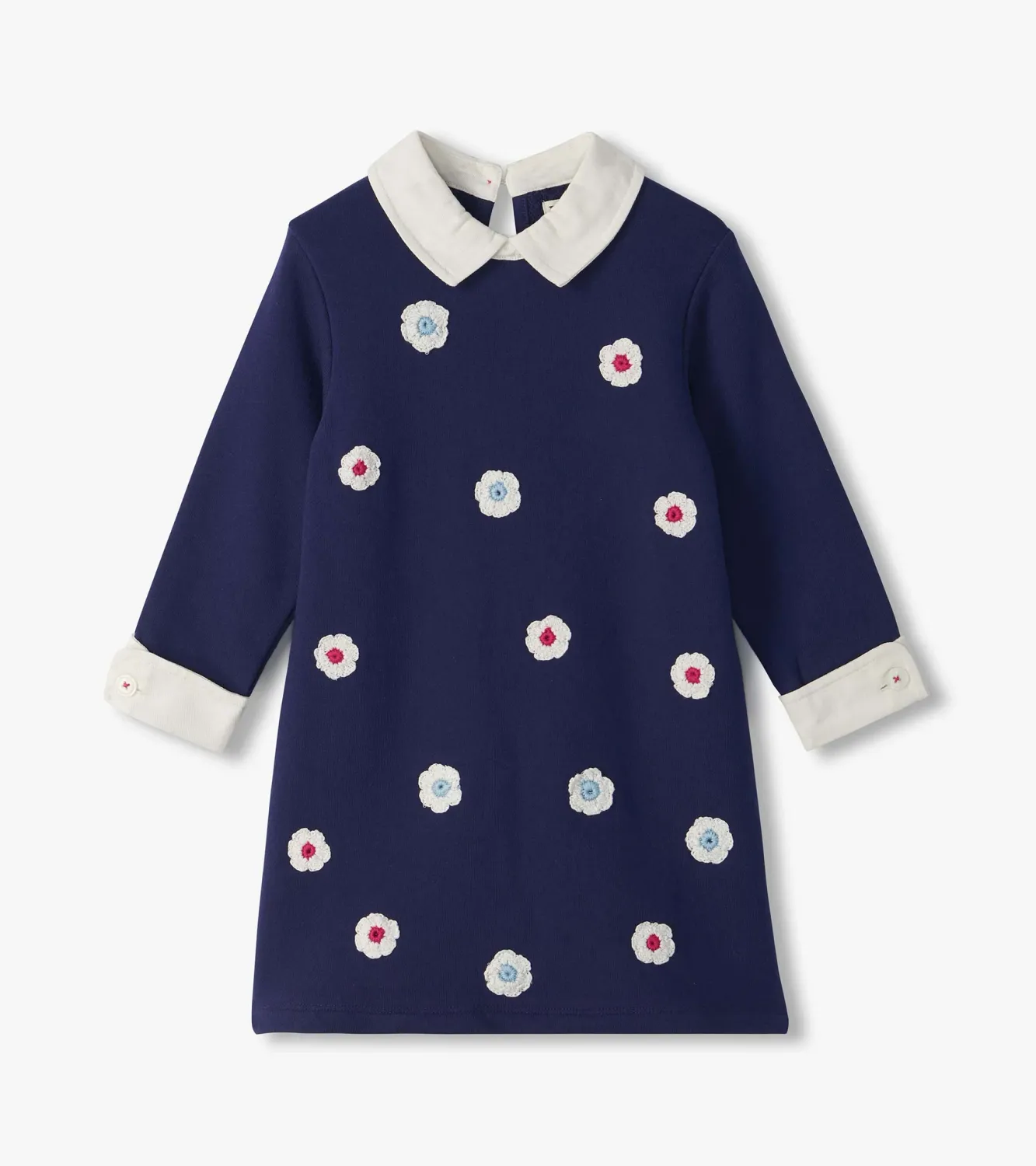 Girls Patriot Blue Preppy Dress, Size: 4Y, Style: F26PBK2051