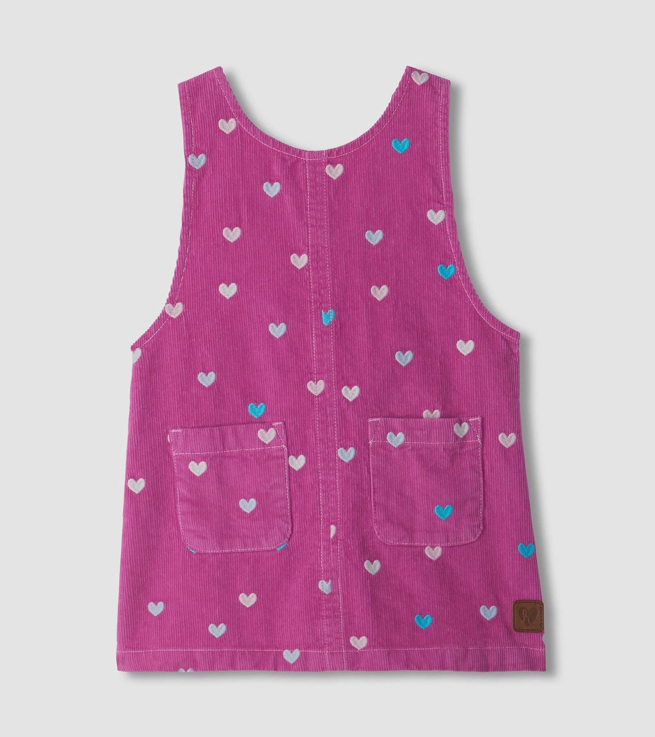 Baby &amp; Toddler Girls Tiny Hearts Corduroy Dress, Size: 6-9M, Style: F26THT1668