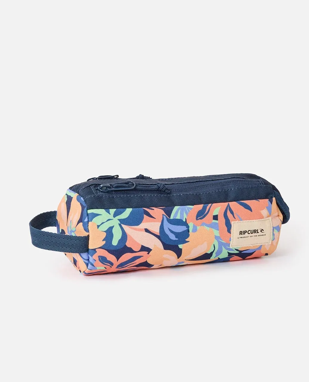Pencil Case 2 Compartments Mixed - Navy