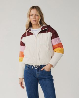Keepsakes Bomber Jacket - Dark Plum