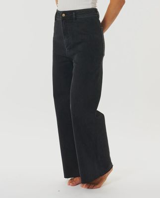 Holiday Denim Pants - Washed Black