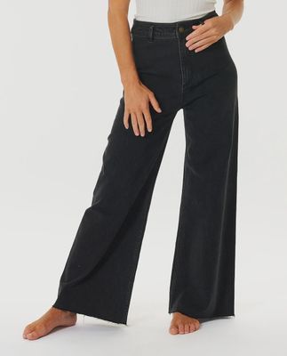 Holiday Denim Pants - Washed Black
