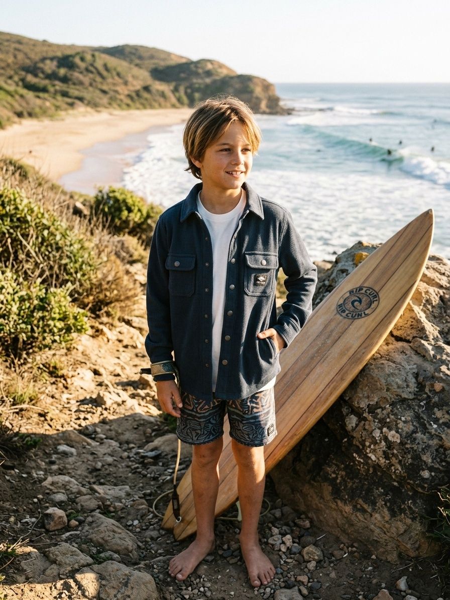 Sessions Polar Fleece Shirt - Dark Navy, Size: 10Y, Style: 02DBSH