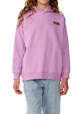 Surf Puff Heritage Hood Kids - Bright Lilac