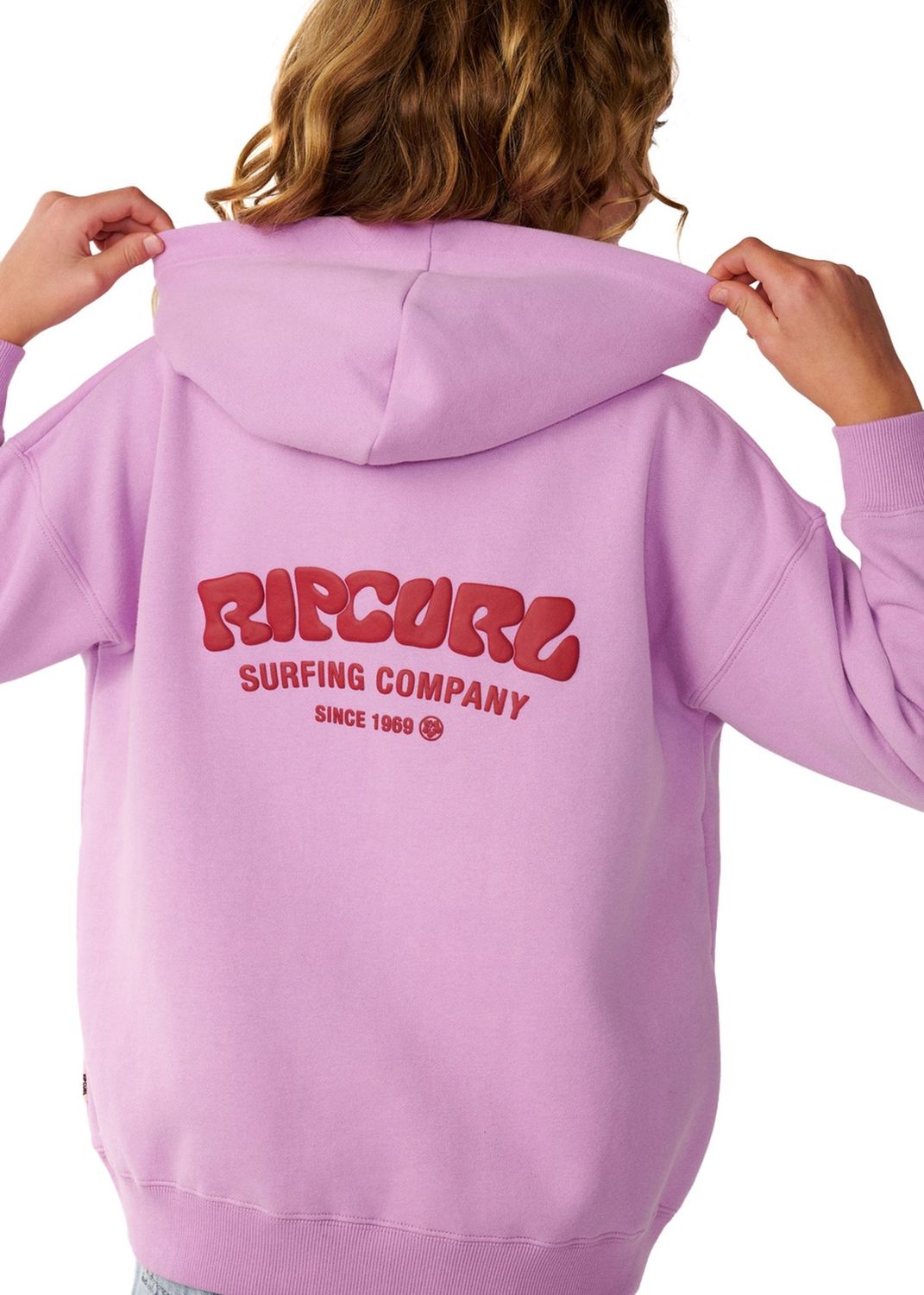 Surf Puff Heritage Hood Kids - Bright Lilac, Size: 3-4Y, Style: 00RJFL