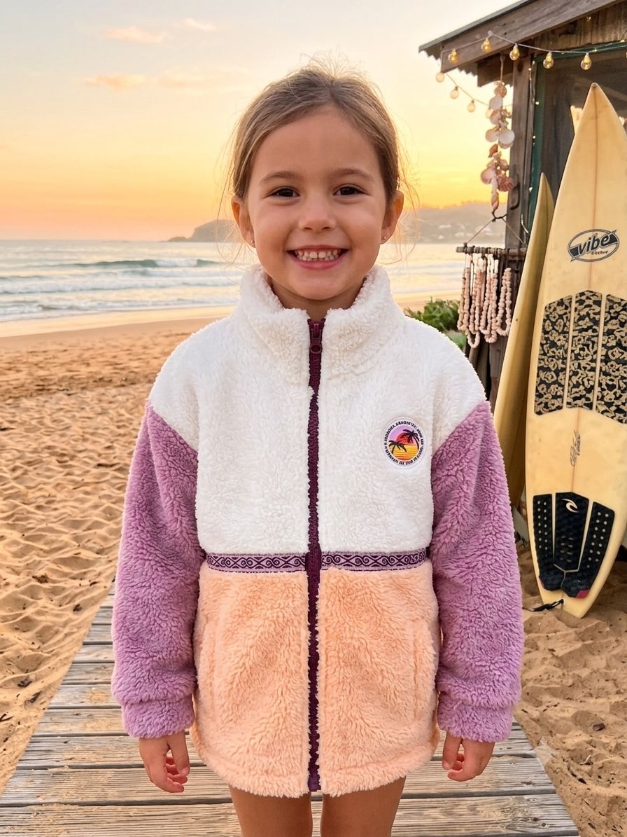 Surf Revival Heritage Zip Through - Shell, Size: 3-4Y, Style: 03CJFL