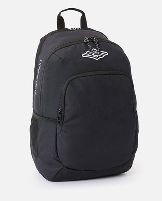 Ozone 30L Classic Patch Backpack - Washed Black