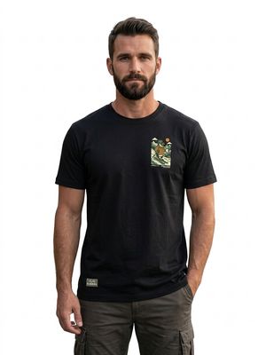Pete the Penguin Tee AW26 - Black