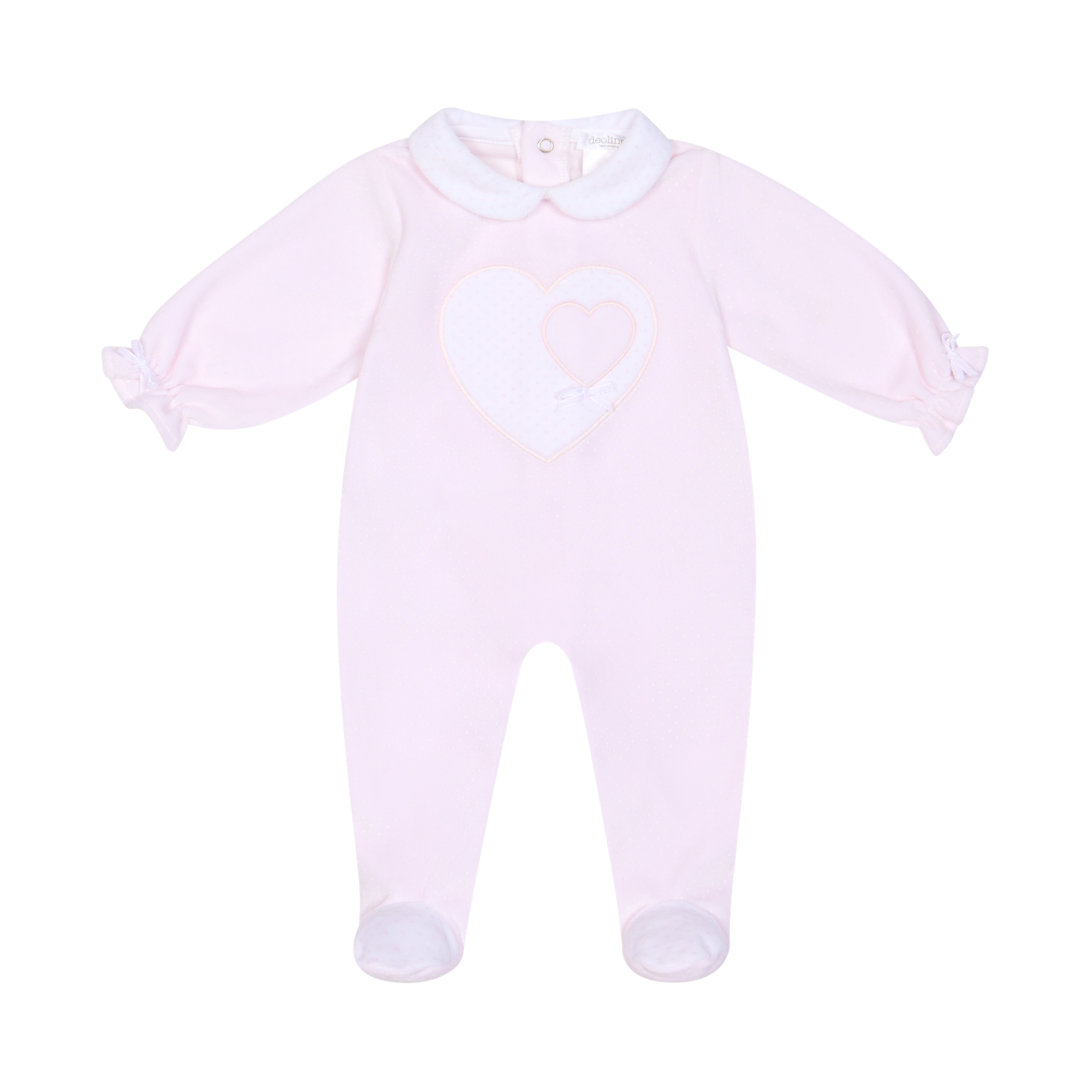 Baby Pink Hearts Romper Gift Box DBI26120, Size: 3M