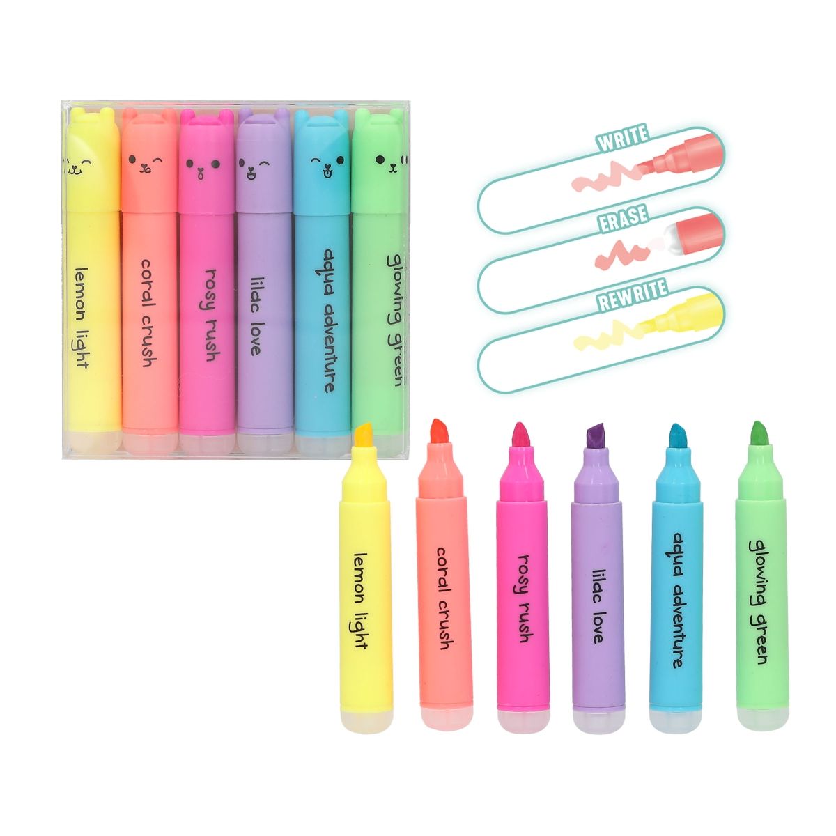 PENfection Erasable Mini Highlighter Set, Style: 0413927