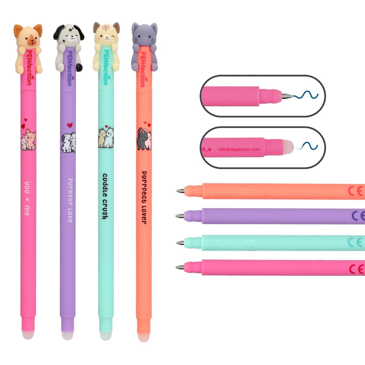 PENfection Erasable Gel Pen Huggy, Style: 0413783