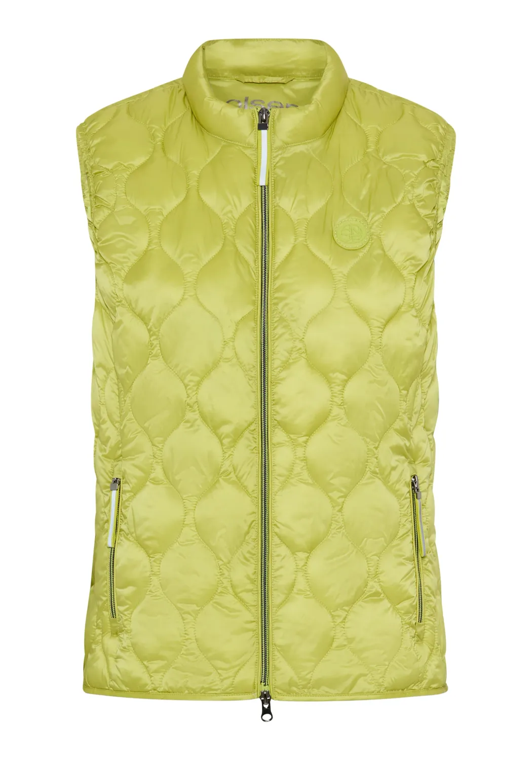 Modern Balance Quilted Gilet | Wild Lime, Size: 10, Style: 15101457