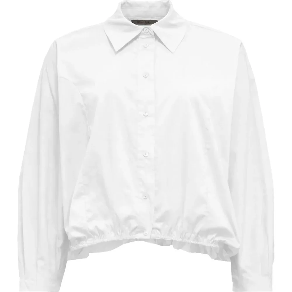 Balloon Long Sleeve Shirt in White, Size: XS, Style: 2608106