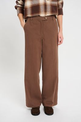 Avon Pants in Dark Sand