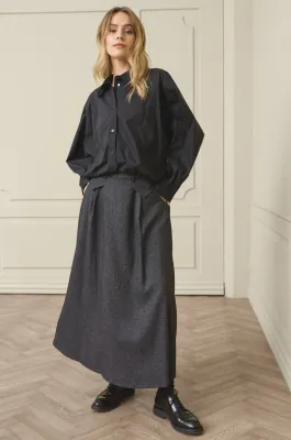 Minnelli Skirt in Dark Grey