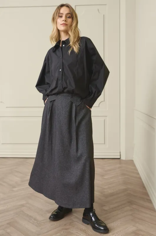 Minnelli Skirt in Dark Grey
