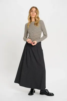 Minnelli Skirt in Dark Grey
