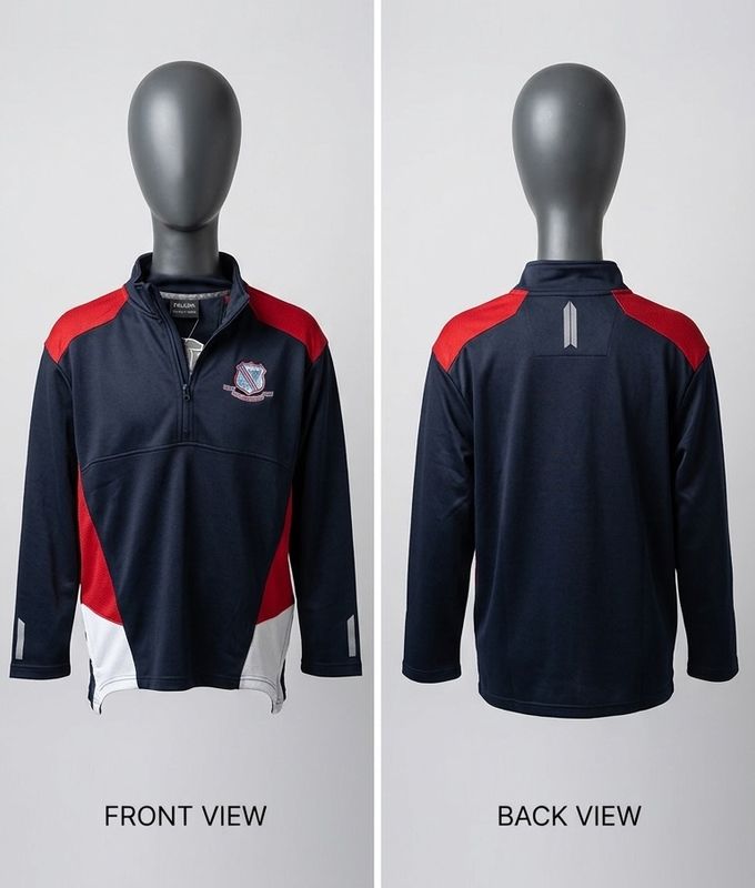 Newtownhamilton High School 1/4 Zip Top Junior
