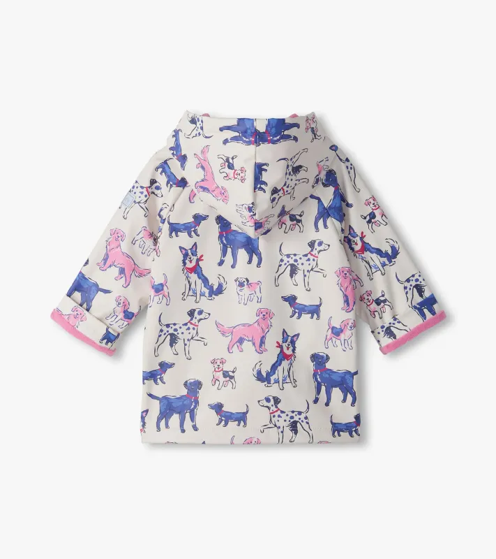 Baby &amp; Toddler Girls Little Pups Raincoat