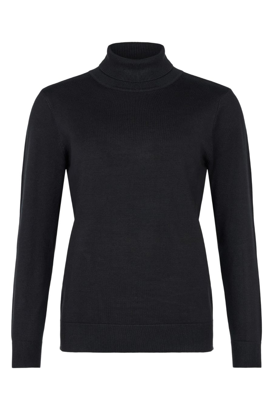 Brandtex Rollneck Pullover | Black | 40002, Size: S