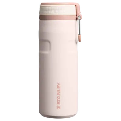 IceFlow™ Bottle Twist Flip | 0.47L - Rose Quartz