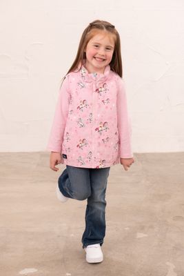 Alex Girls Gilet | Cowgirl