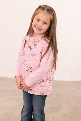 Alex Girls Gilet | Cowgirl