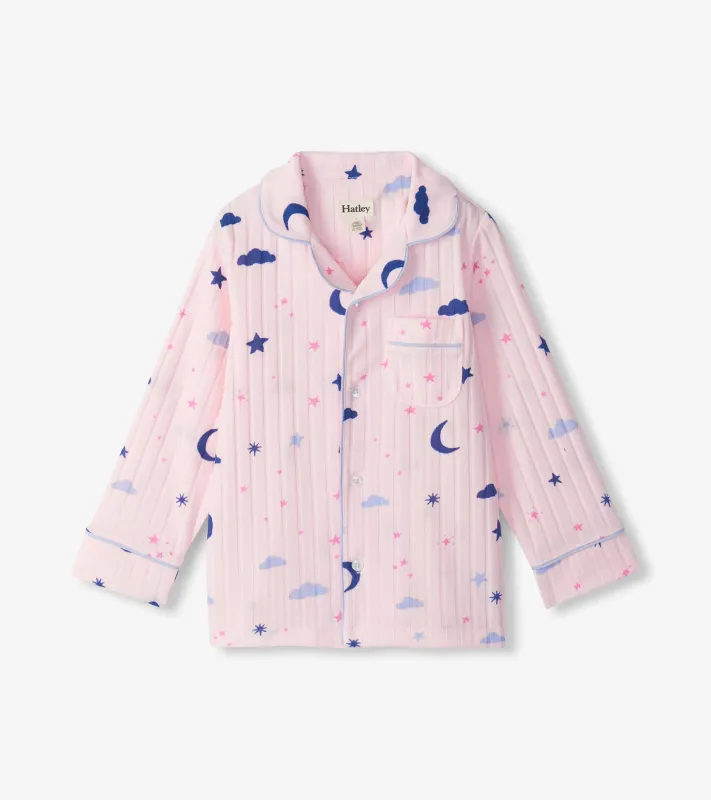 Girls Night Sky Relaxed Fit Pyjama Set